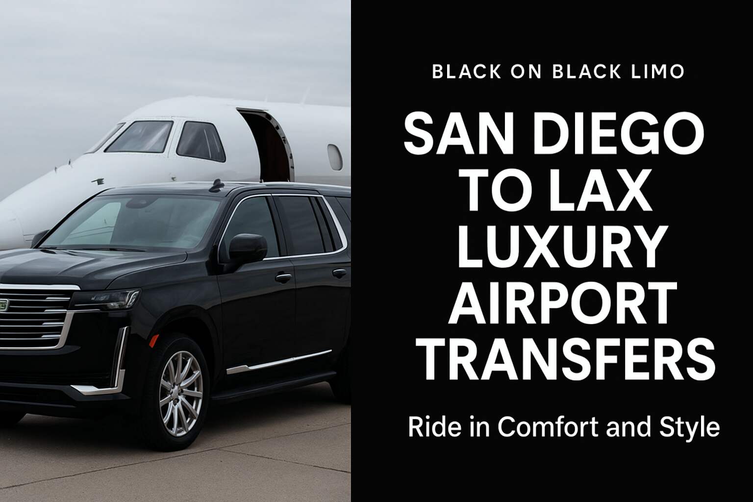 San Diego to LAX Luxury Black Car Airport Transfer Guide
